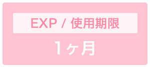 使用期限1ヶ月交換タイプ