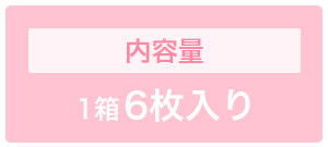 1箱6枚入りタイプ