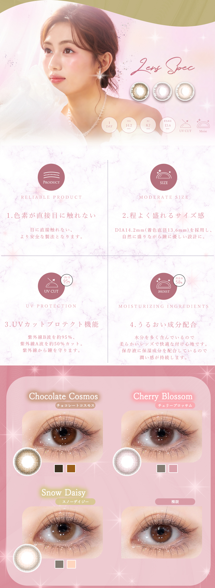 ダイヤブルームUVモイストワンデー