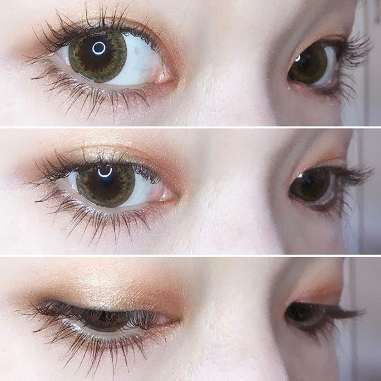 グロスベージュ装着画像11