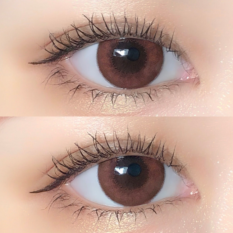 カシスブラウン装着画像1