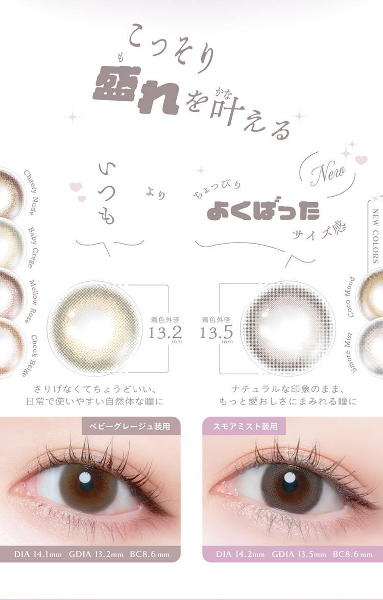 チェリッタこっそり盛れを叶える