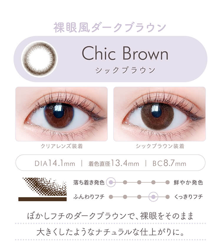 エルージュ「シックブラウン」