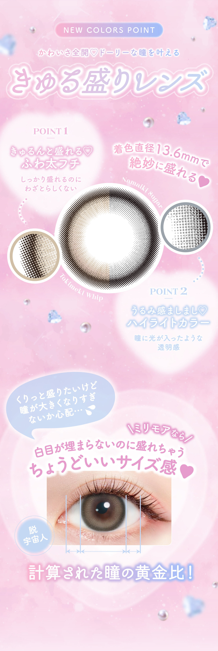 きゅる盛りレンズでかわいさ全開