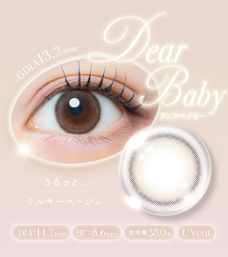 中野ゆいなイメージモデルのマンスリーカラコン「EYEGENIC 1MONTH(アイジェニックマンスリー)」