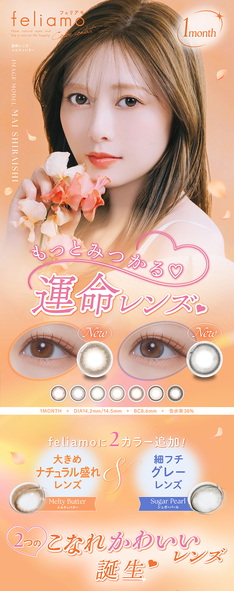 白石麻衣ちゃんイメージモデルの待望のマンスリー「フェリアモマンスリー」