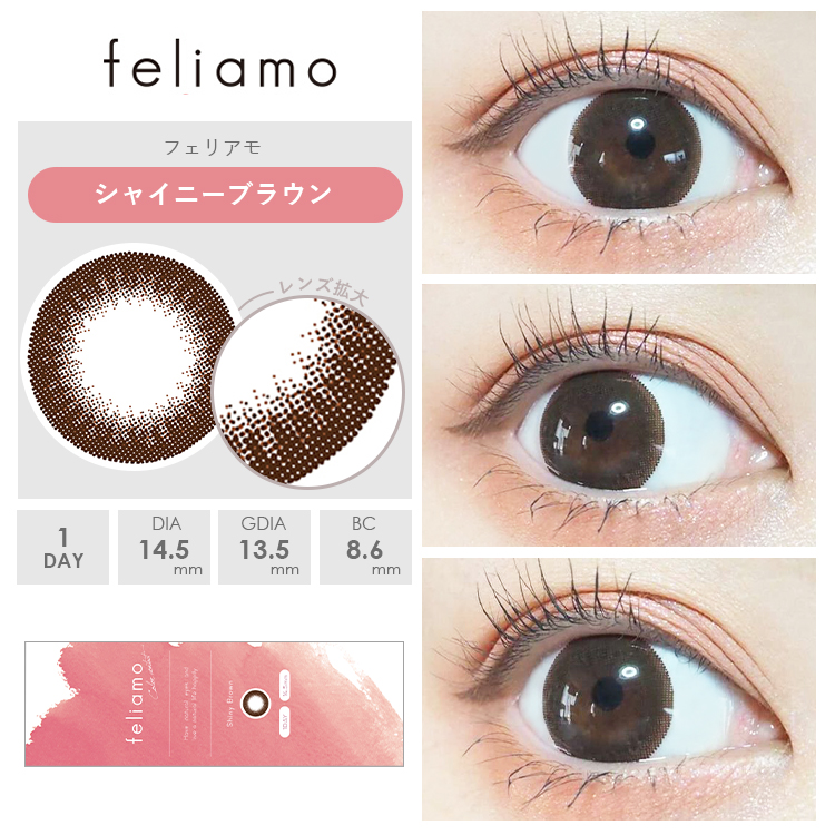 シャイニーブラウン装着画像1