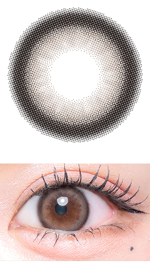 ぱちくりベアー/リングラージブラウン