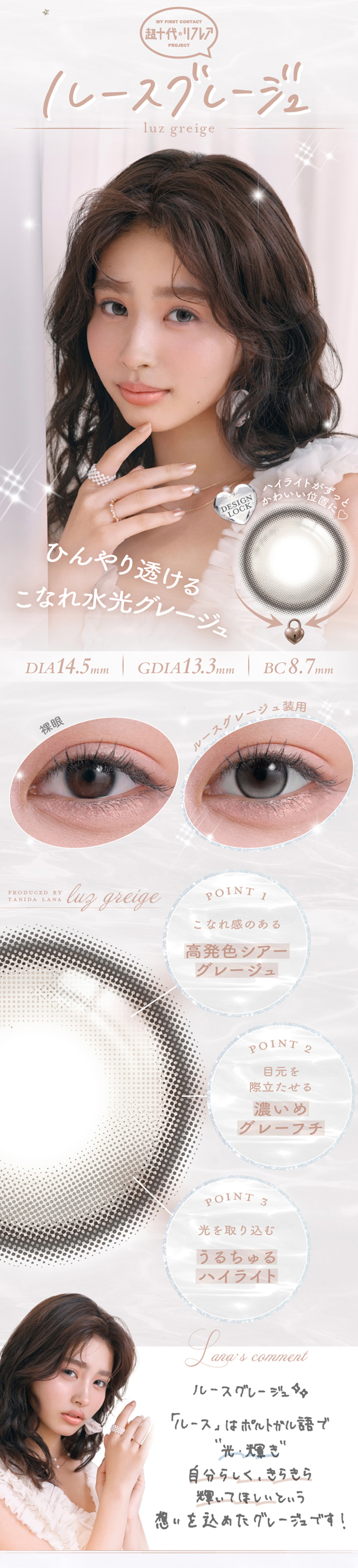谷田ラナ(らーなん)イメージモデルのLaa(超十代リフレア ラーワンデー)