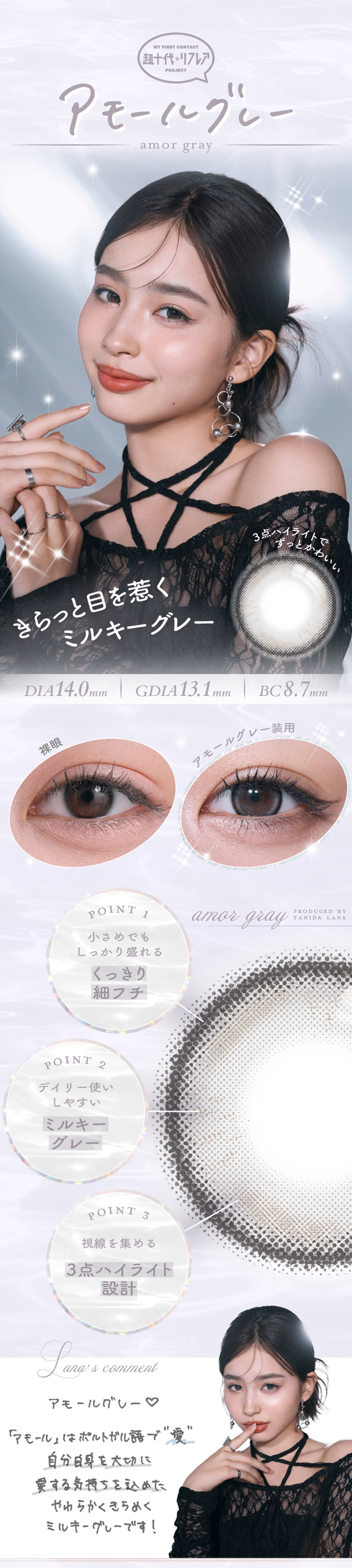 谷田ラナ(らーなん)イメージモデルのLaa(超十代リフレア ラーワンデー)