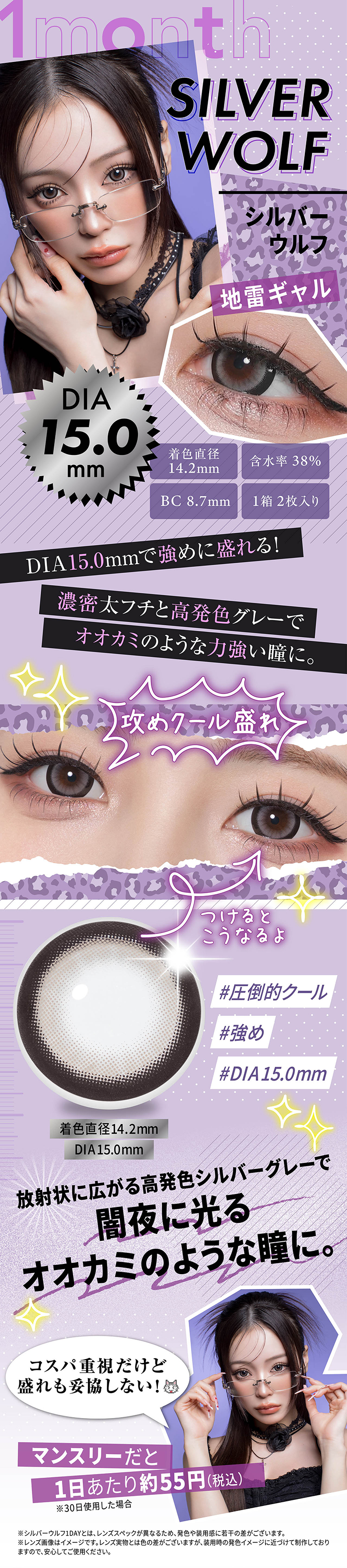 リセイマンスリー「シルバーウルフ」