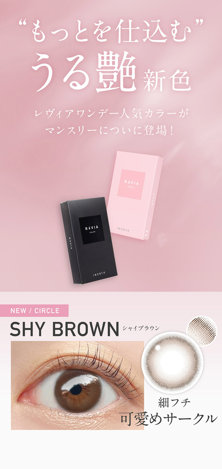 レヴィアマンスリー サークルシリーズがリニューアル