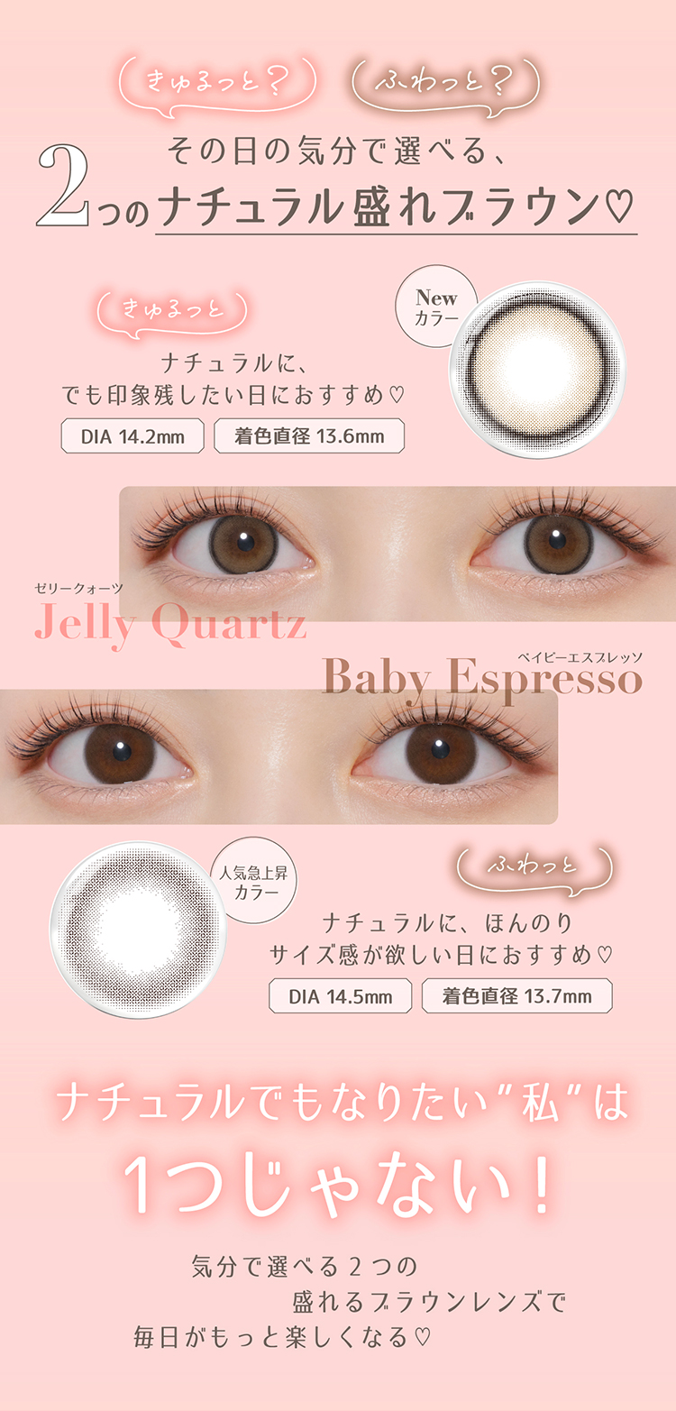 トパーズ新色は高含水レンズ！