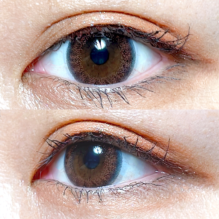 シロップブラウン装着画像1