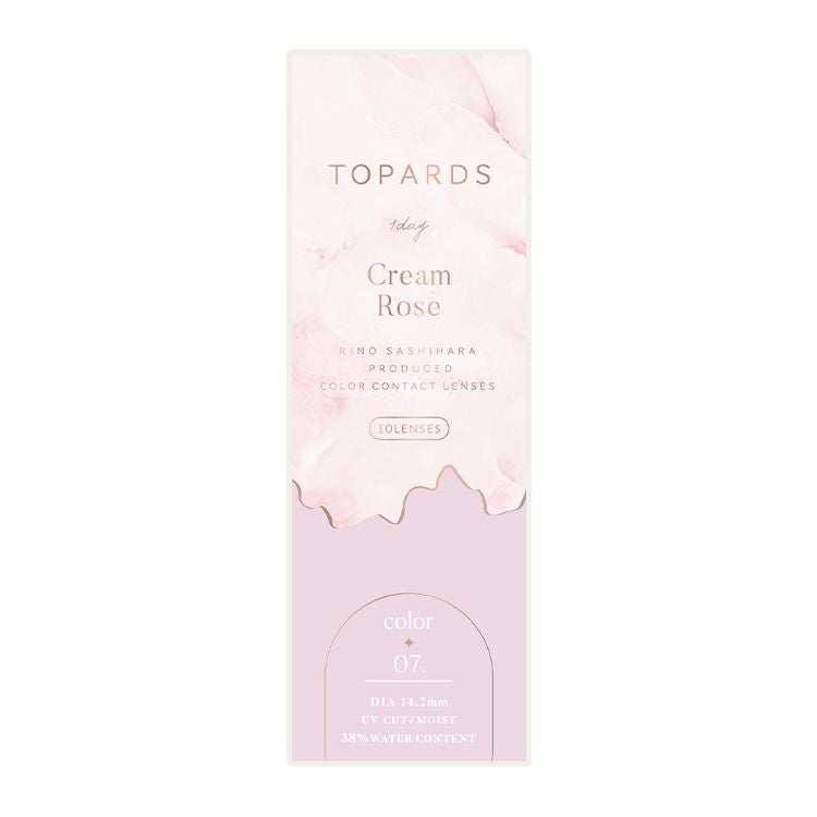 指原莉乃プロデュースのトパーズワンデー【クリームローズ】(TOPARDS